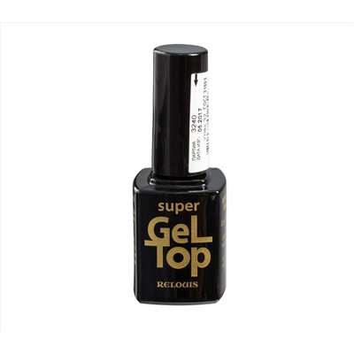 Верхнее покрытие для ногтей "Super Gel Top" тон: прозрачный (10591446)