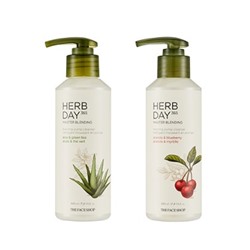 THE FACE SHOP Herb Day 365 Master Blending Pumping foam cleanser  215ml