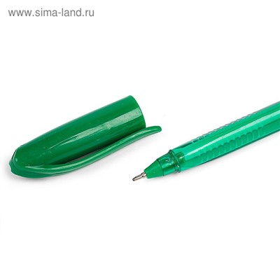 Ручка шариковая, 1.0 мм, корпус тонированный в цвет стержня, 12 штук разных цветов
