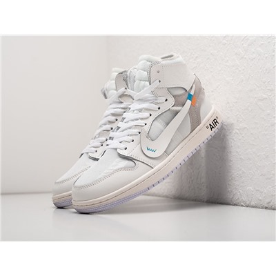 Кроссовки Nike Air Jordan 1 Mid x Off-White