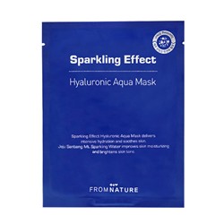 FROMNATURE Sparkling Effect Hyaluronic Aqua Увлажняющая маска