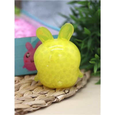 Мялка - антистресс «Rabbit ball», yellow