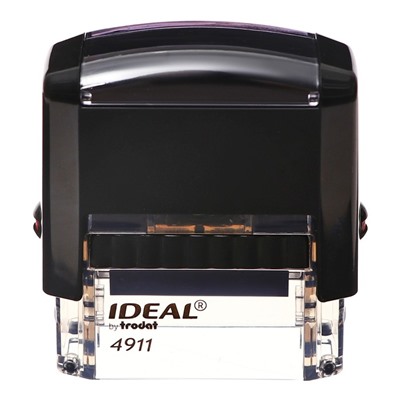 Оснастка для штампа автоматическая Trodat IDEAL 4911, 38 x 14 мм, корпус чёрный