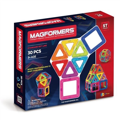 Магнитный конструктор MAGFORMERS 701005 (63076) Набор 30