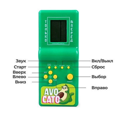 Тетрис Avocato, 13 игр