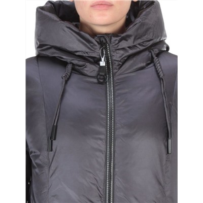 8056 GRAY Пальто зимнее женское SIYAXINGE (200 гр. холлофайбера) размер 52