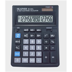Калькулятор Skainer Electronic SK-664L 16разр/Китай