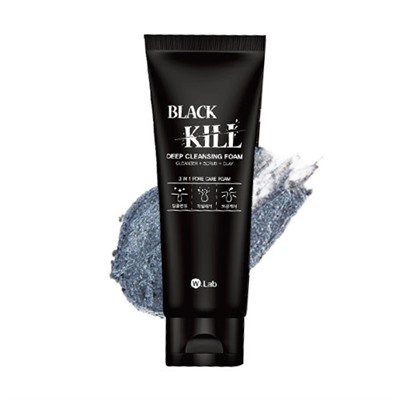 W.Lab BLACK KILL Глубоко очищающая пенка для умывания