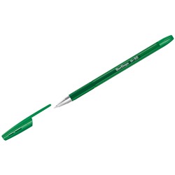 Ручка шариковая BERLINGO Н-30 зеленая 0,7мм 2918/50/Китай
