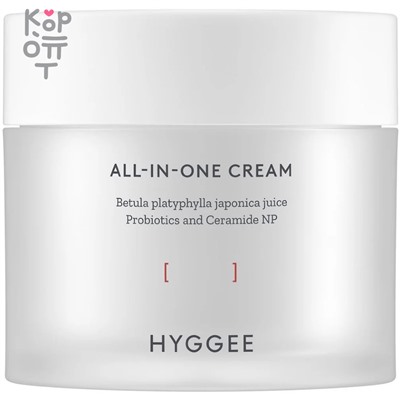 HYGGEE All-In-One Cream - Универсальный крем для лица с Лактобактериями 80гр.,