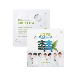 TONY MOLY The Chok Chok Green Tea Тонер-маска с экстрактом зеленого чая