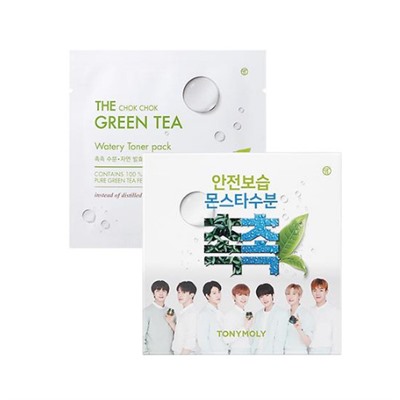 TONY MOLY The Chok Chok Green Tea Тонер-маска с экстрактом зеленого чая