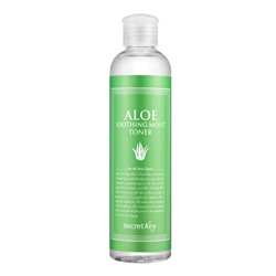 Secret Key Aloe Soothing Moist Успокаивающе-увлажняющий тонер с экстрактом алоэ вера