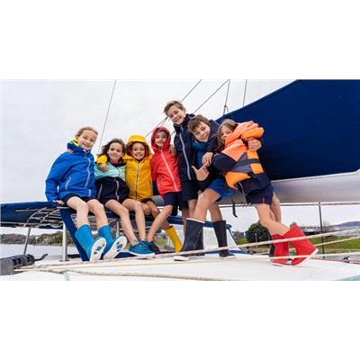 Куртка для парусного спорта водонепроницаемая sailing 100 детская TRIBORD
