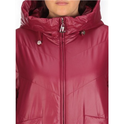 2256 WINE Куртка демисезонная женская Flance Rose (100 гр. синтепон) размер 46