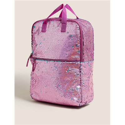 Kids' Reversible Sequin School Backpack