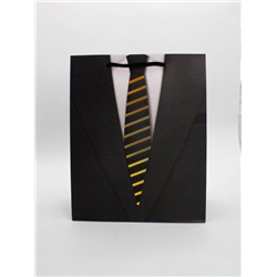 Пакет подарочный «Business suit», necktie (26*32*12.5)