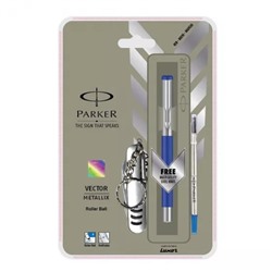 Ручка гелевая, Vector Metallix Roller Ball Pen, произв. Parker