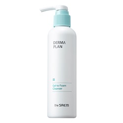 Гель-пенка для умывания Derma Plan Gel to Foam Cleanser, THE SAEM   180 мл