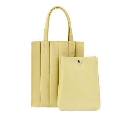 Желтая женская сумка кросс-боди