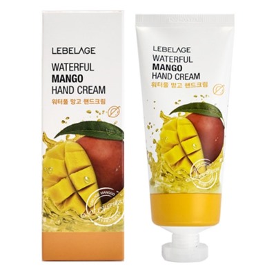 Крем для рук с маслом манго Waterful Mango Hand Cream, Lebelage 100 мл