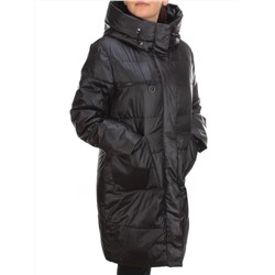 S21122 BLACK Куртка зимняя женская облегченная Y SILK TREE (150 гр. холлофайбер) размер 52