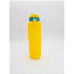 Бутылка "Life" с трубочкой, yellow (700 ml)