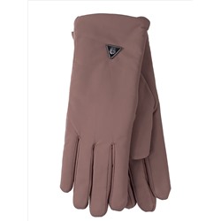 Женские перчатки утепленные, цвет розовый