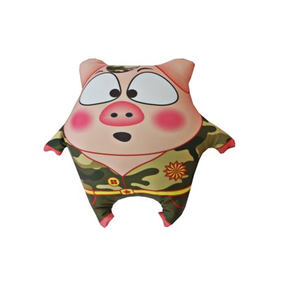 Игрушка антистресс Свинка в камуфляже