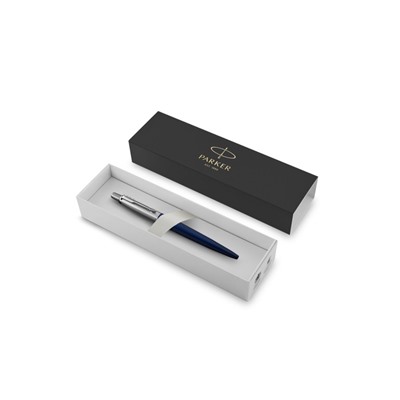 Ручка шариковая Parker Jotter Core Royal Blue CT M, корпус синий глянцевый/ хром, синие чернила