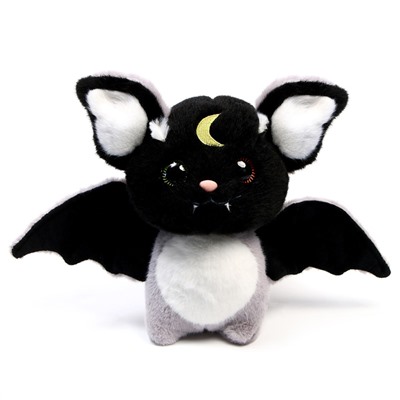 Мягкая игрушка «Летучая мышь», 23 см, цвет чёрный