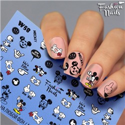 Fashion Nails, Слайдер-дизайн W58