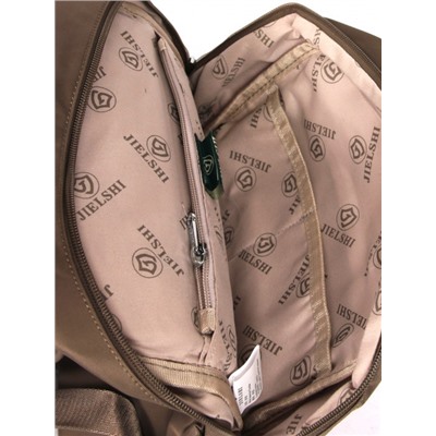 Рюкзак жен текстиль JLS-1925,  1отд,  4внеш+4внут карм,  капучино 262153