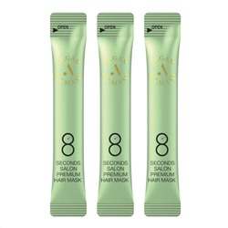 Маска-премиум для волос, 8 Seconds Salon Premium Hair Mask STICK POUCH, ALLMASIL, 8 мл*20 шт.