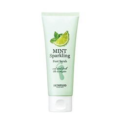 SKINFOOD Mint Sparkling Скраб для ног с экстрактом мяты