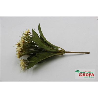 Букет мелкоцвет с травой винтаж, 7 стеблей