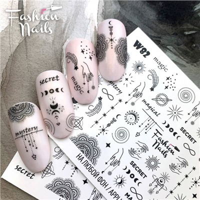 Fashion Nails, Слайдер-дизайн W82