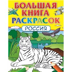 Большая книга раскрасок. Россия