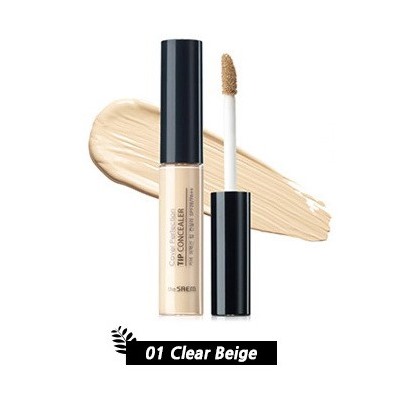 Консилер для маскировки недостатков кожи Cover Perfection Tip Concealer 01 Clear Beige, SAEM 6,5 г