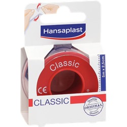 Hansaplast Фиксирующий пластырь классическая, 5 м