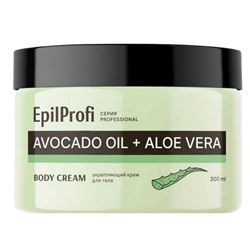 EpilProfi Professional Укрепляющий крем для тела / Avocado Oil + Aloe Vera Body Cream, 300 мл
