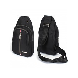 Рюкзак (сумка)  муж Battr-810  (однолямочный),  1отд,  плечевой ремень,  2внеш карм,  черный 239700
