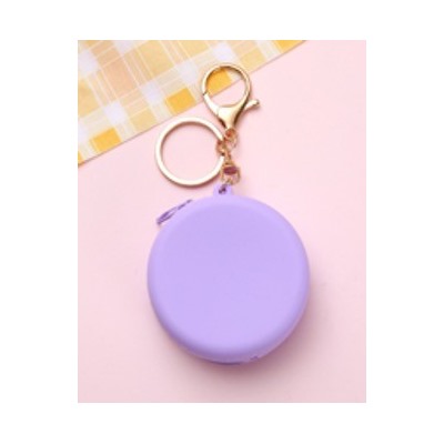 Брелок-кошелёк "Simple round", purple