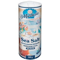 Натуральная пищевая морская соль Marbelle, мелкая, 500 г