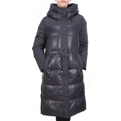 8986 DARK GRAY Пальто зимнее женское CORUSKY (200 гр. холлофайбера) размер 44