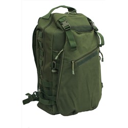 Малый тактический рюкзак (20 литров, олива) (CH-070) №30 - Удобный рюкзак для однодневных переходов, активного отдыха, походов, охоты, рыбалки и города. Водонепроницаемая износостойкая нейлоновая ткань 600D