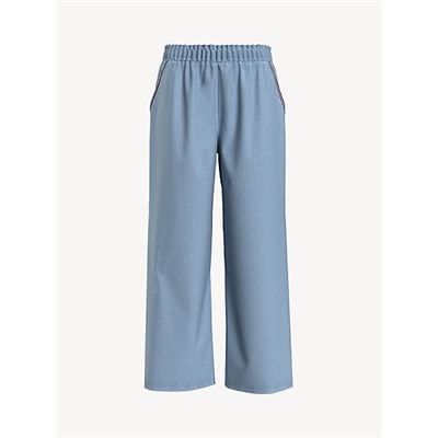 Essential Wide-Leg Pull-On Pant