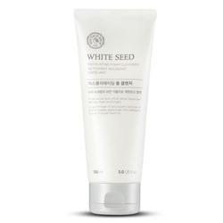 THE FACE SHOP White Seed Exfokiating Foam Cleanser