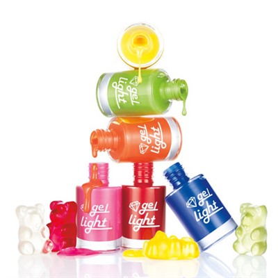 TONY MOLY Tony Nail Gel Light Гель-лак для ногтей (02~15)