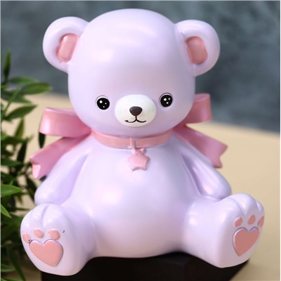 Копилка «Teddy bear», purple